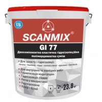 SCANMIX GI 77 Гідроізоляційна суміш Двокомпонентна (23,8 кг)