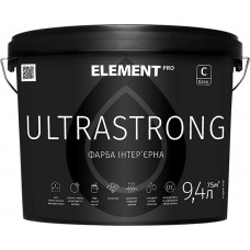 Element Pro Ultrastrong База С Краска интерьерная износостойкая шелково матовая прозрачная (11,94 кг/9,4л)