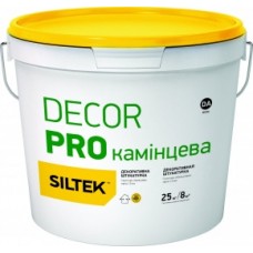 Siltek Dеcor Pro Штукатурка декоративная «Камешковая» армированная микроволокнами зерно 1,5 мм база DA (25 кг)