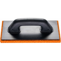 Терка пластиковая с резиной 130x270 мм