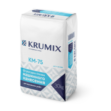 KRUMIX KM-75 Штукатурка гіпсова машинна (30 кг)