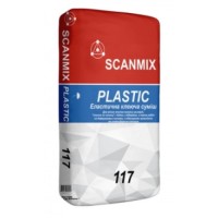 Клей для плитки Scanmix PLASTIC FLEXIBLE, 25 кг – гибкий состав.