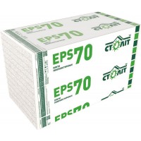 Пінопласт СТОЛІТ EPS-70 ГОСТ 1x1 м (50 мм)