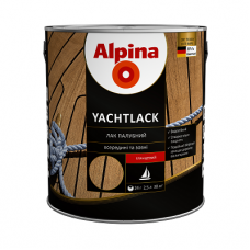 Alpina Yachtlack Лак палубный глянцевый (2,5 л)