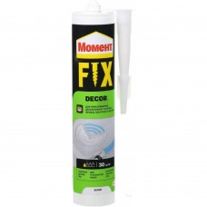 Момент Fix Decor Клей монтажний універсальний білий (400 г)