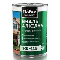 Rolax Эмаль ПФ-115 серая (0,9 кг)