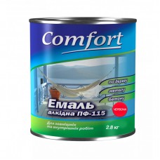 Comfort Емаль ПФ-115 чорна (2,8 кг)