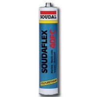 Soudal Soudaflex 40 FC Клей-герметик полиуретановый серый (600 мл)