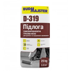 Будмайстер ДОЛІВКА-319 самовирівнююча суміш гіпсова 5-100 мм (25 кг)