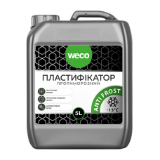 Weco пластифікатор для бетону протиморозний (5 л)