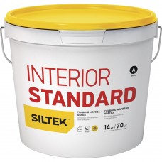 Siltek Interior Standard Фарба інтер'єрна глибокоматова (14 кг/10 л)