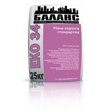 Баланс Еко-34 самовирівнююча суміш 3-40 мм (25 кг)