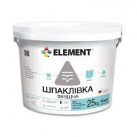 Element шпаклівка фінішна дисперсійна готова (25 кг)