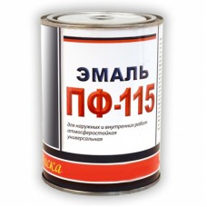 Емаль ПФ-115 чорна (0,9 кг)