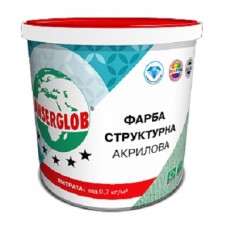 Anserglob Краска структурная фасадная акриловая (14 кг/10 л)