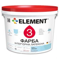 Element 3 Фарба інтер'єрна латексна (14 кг/10 л)