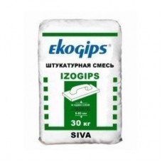 Ekogips Izogips Штукатурка гіпсова (шар 5-50 мм) універсальна (25 кг)